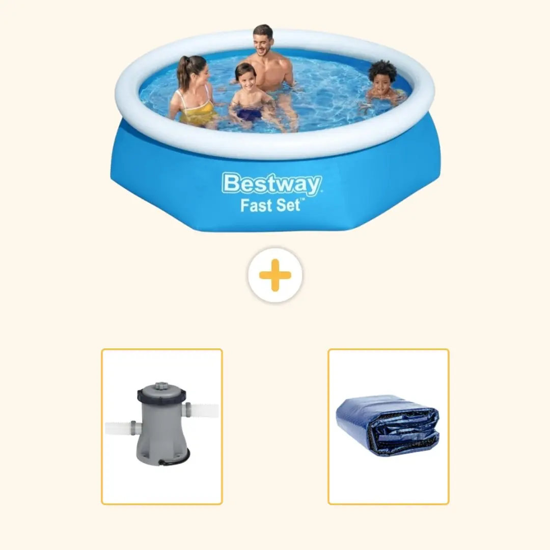 Bestway Fast Set Rond Zwembad 244x61cm