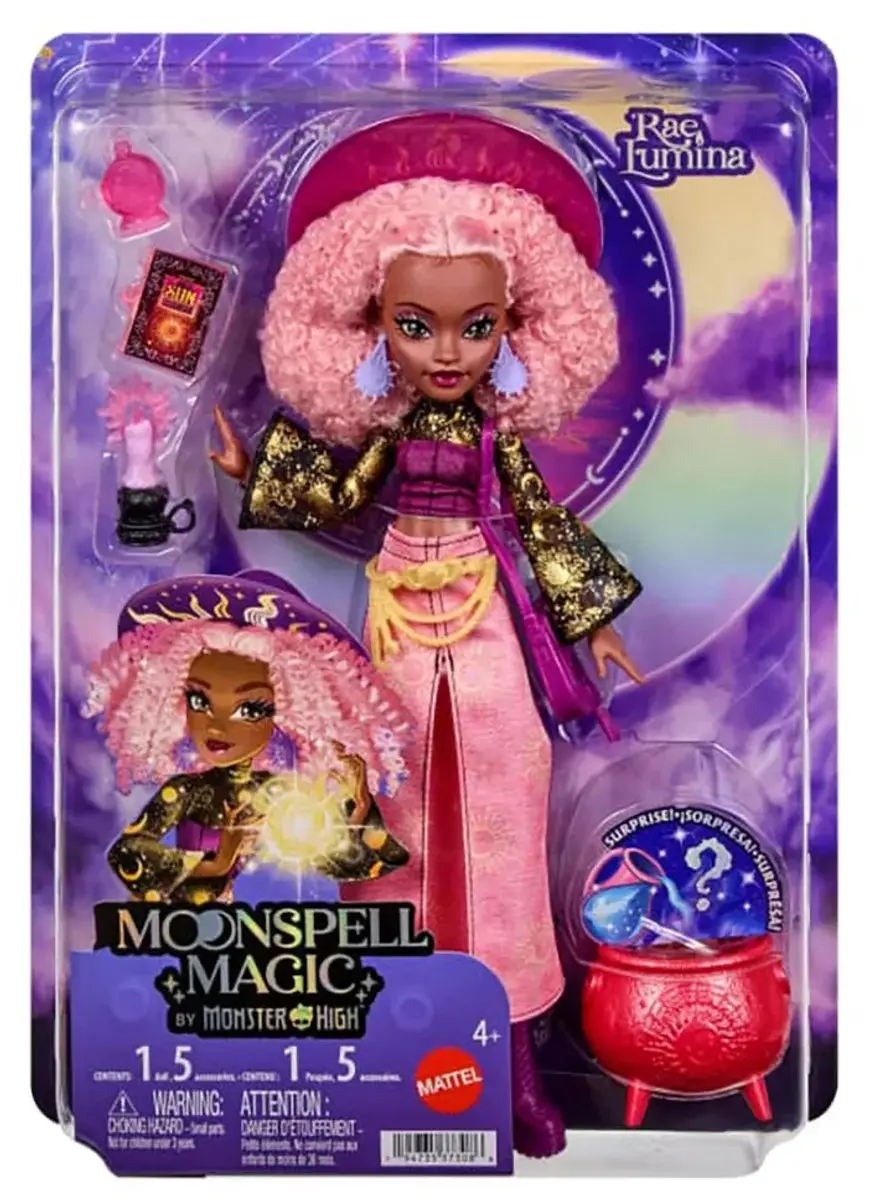 Mattel Moonspell Magic Rae Lumina Modepop - Sun Witch