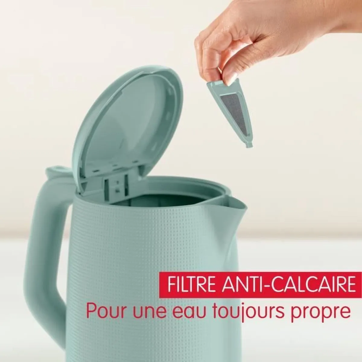Moulinex BY2M1310 Waterkoker 2400W - 1,7L - Eucalyptus