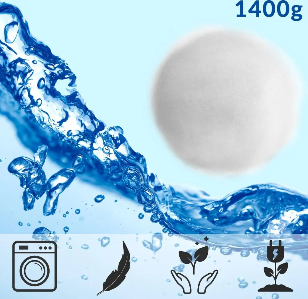 Monzana Zandfilterpomp Filterballen 1400g - 50mm - Wit