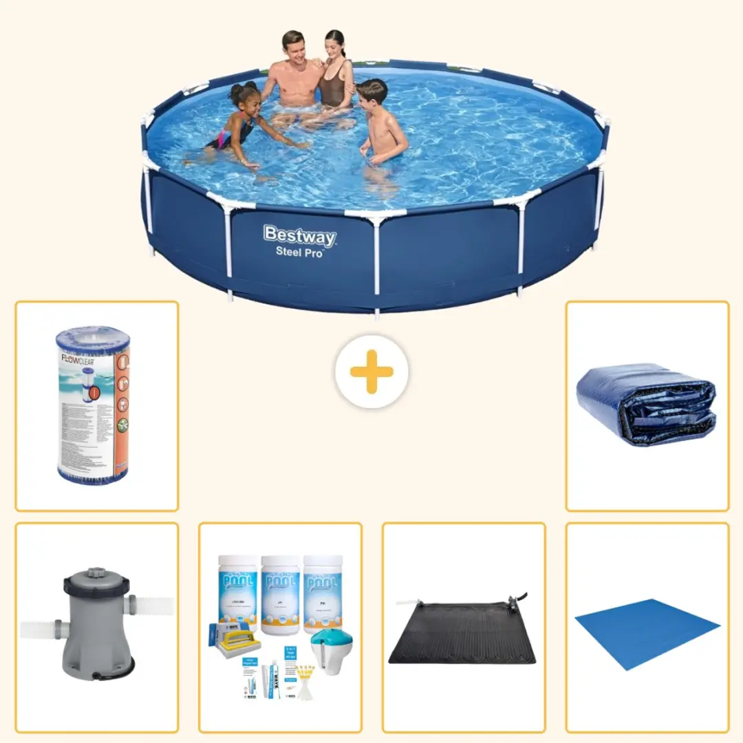 Bestway Steel Pro Zwembad 366x76cm