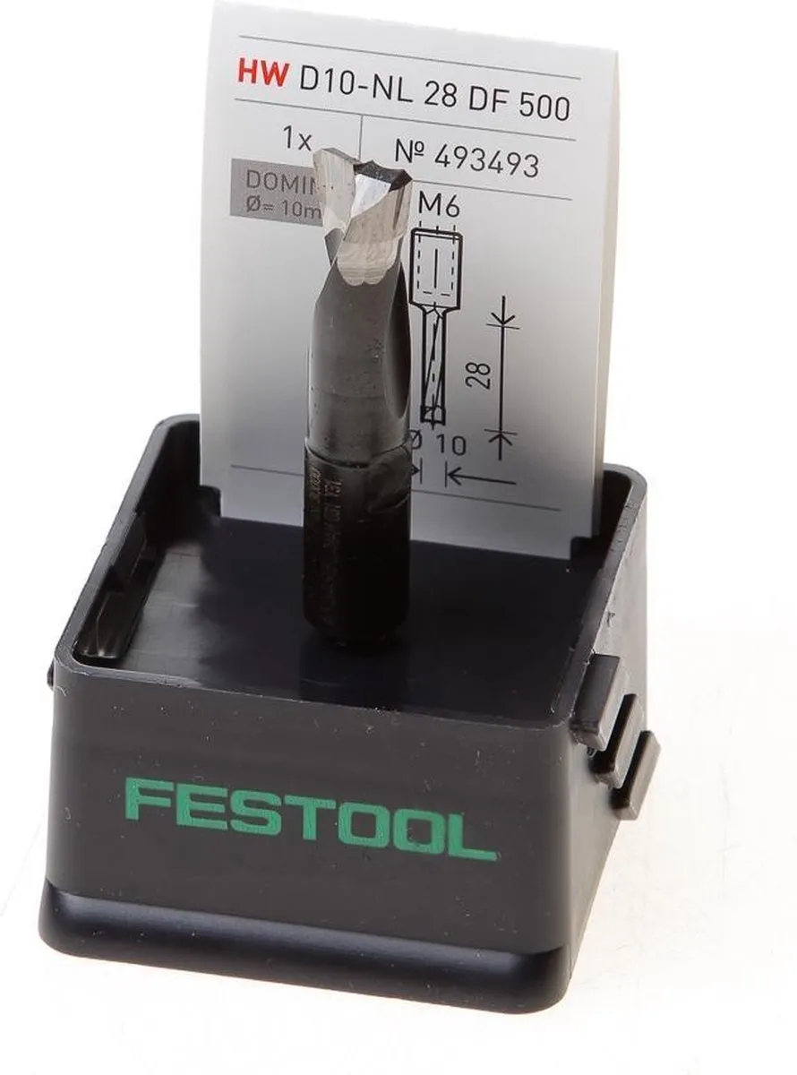 Festool DOMINO D 10-NL 28 HW-DF Freesgereedschap
