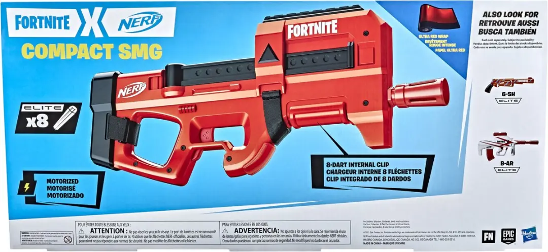 Nerf Fortnite Compact SMG - afbeelding 6 van 6