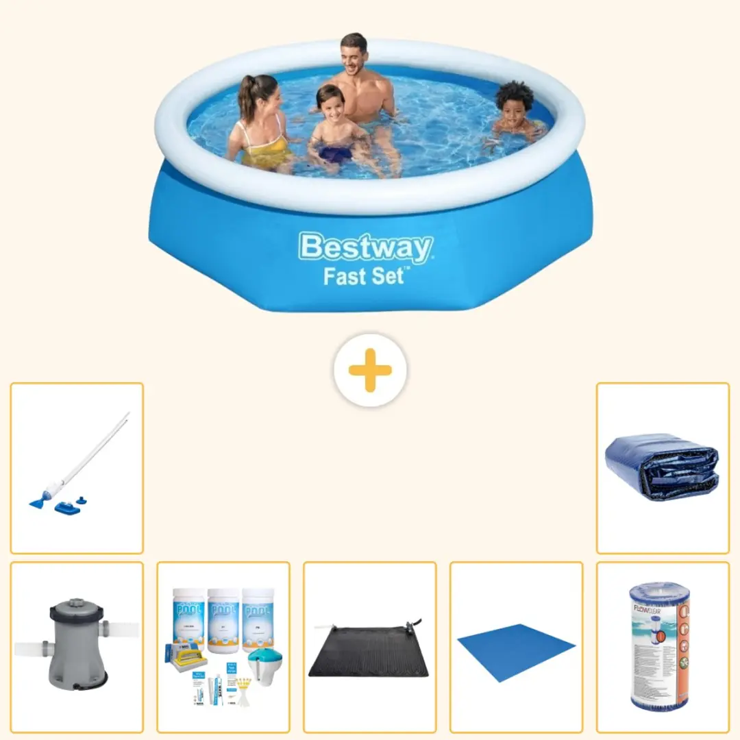 Bestway Fast Set Rond Zwembad 244cm