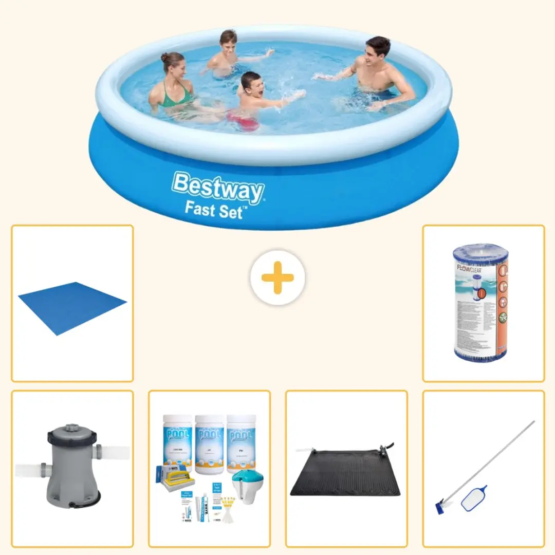 Bestway Fast Set Zwembad 366x76cm