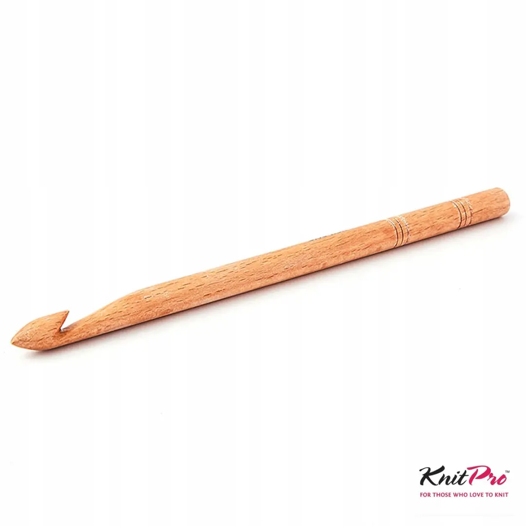 KnitPro Basix Haaknaald 3.25mm - Berkenhout