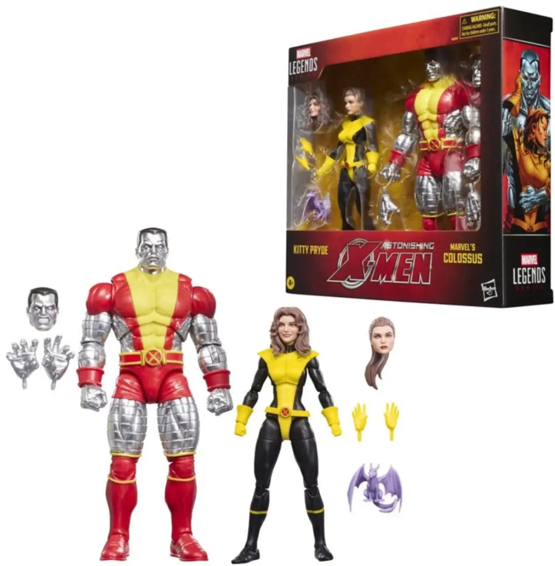 Hasbro Marvel Legends Kitty Pryde & Colossus 2-Pack - 15cm