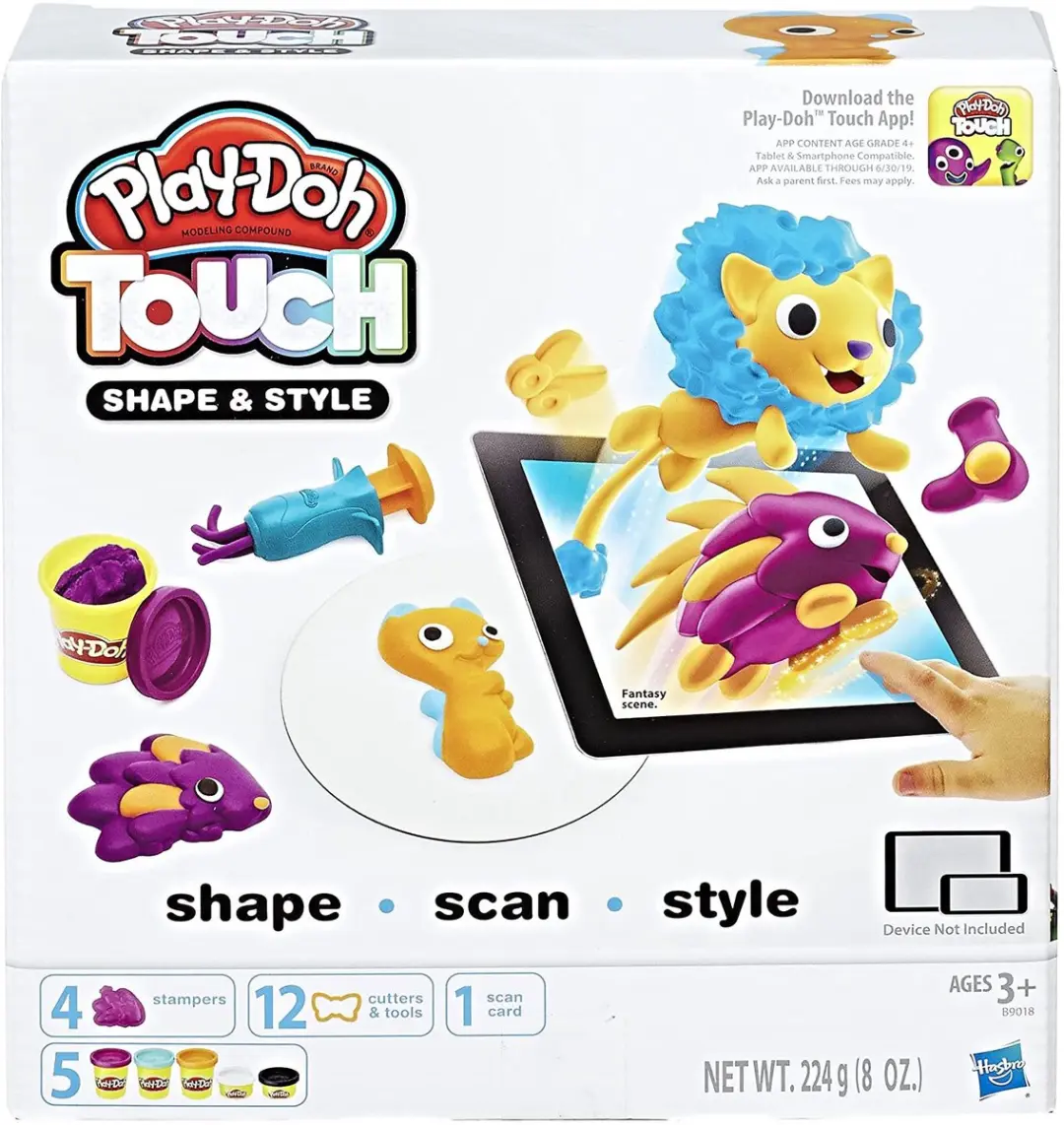 Play-Doh Touch Studio Set - 18 Accessoires - 5 Kleuren