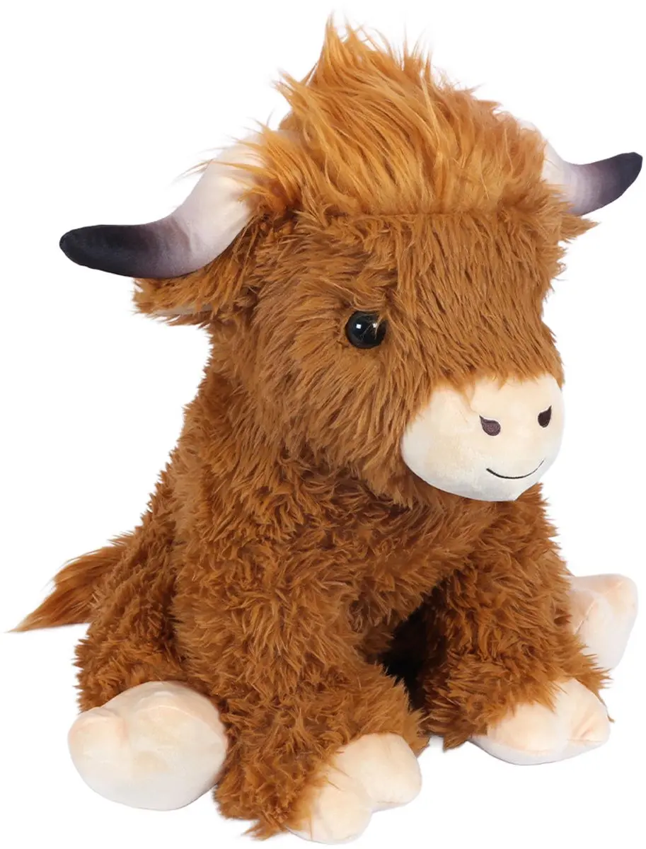 PIA Soft Toys Schotse Hooglander Pluche 50cm - Bruin