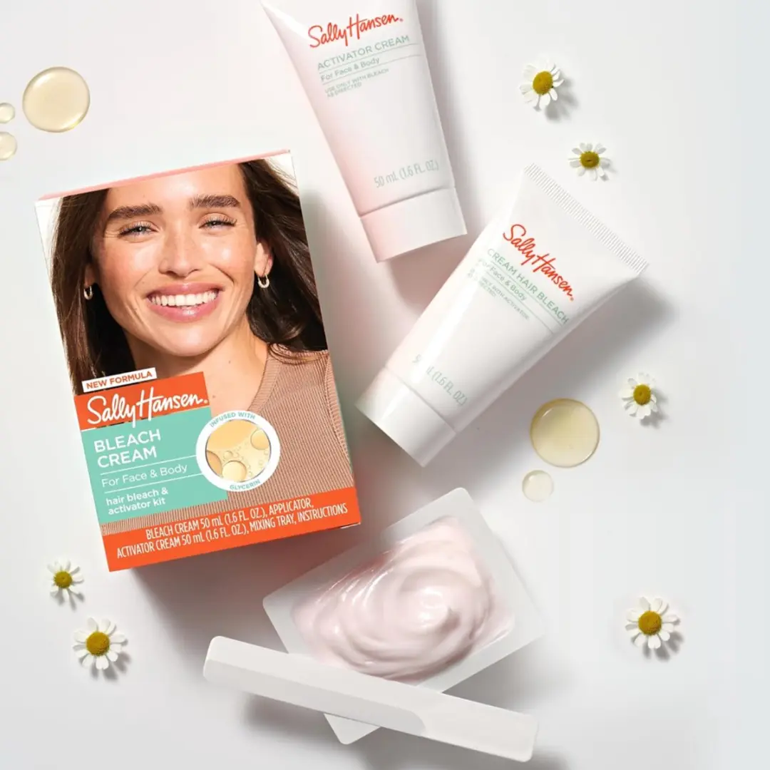 Sally Hansen Bleach Cream Haarverf 3 Stuks - Vegan