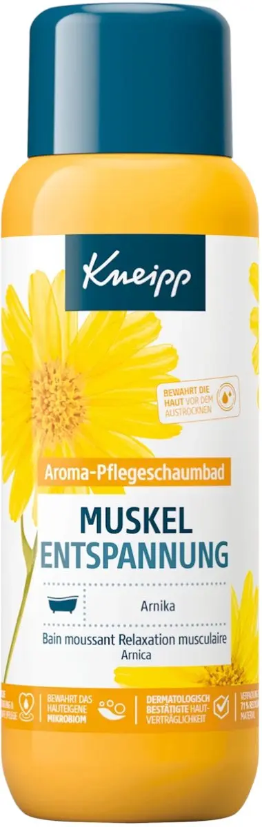 Kneipp Badschuim Spierontspanning Arnica 400ml