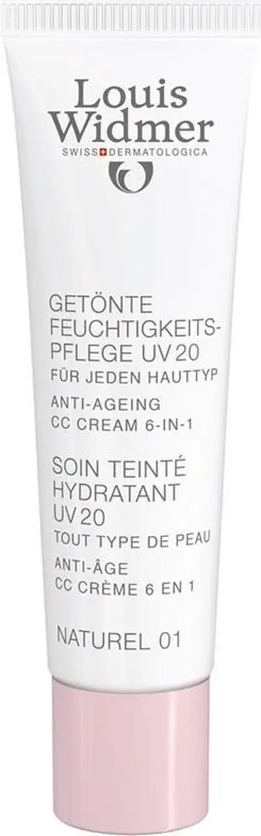 Louis Widmer CC Cream Getinte Dagverzorging UV20 - 30ml - Naturel