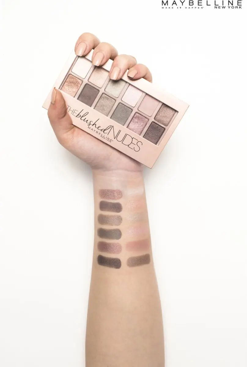 Maybelline The Blushed Nudes Oogschaduw Palette - 28.8g
