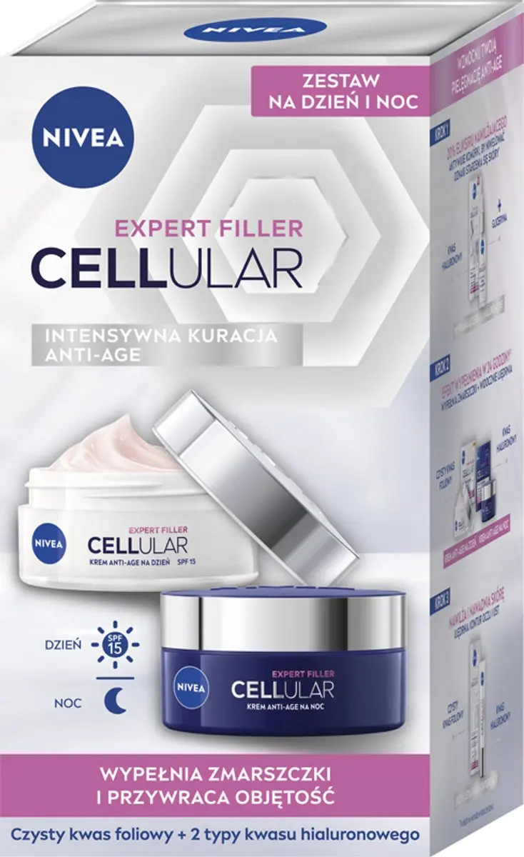 NIVEA Cellular Expert Filler Dag- en Nachtcrème SPF 15 100ml