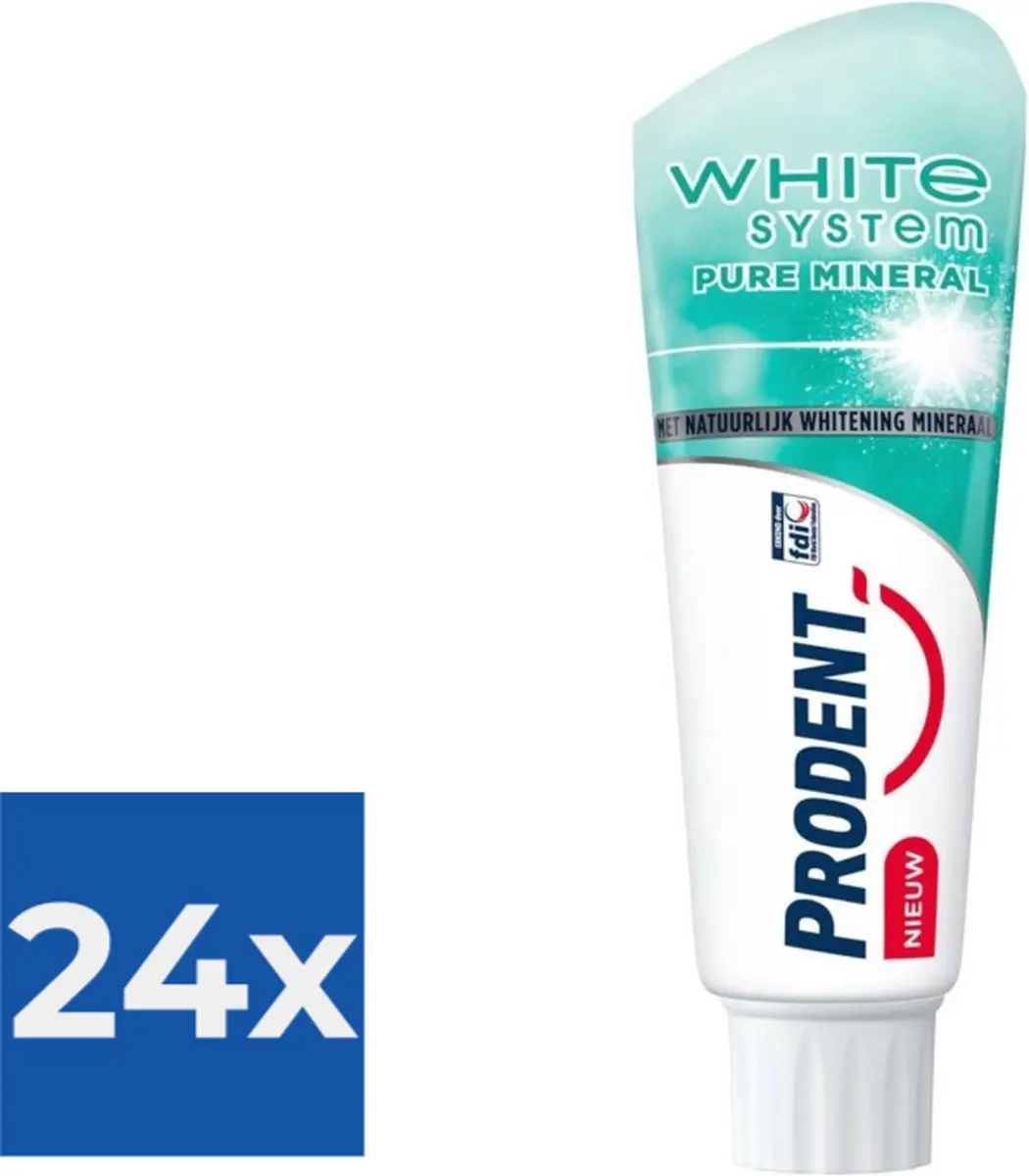 Prodent White System Pure Mineral Tandpasta