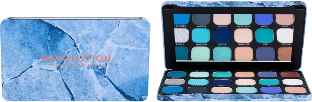 Makeup Revolution Forever Flawless Ice Oogschaduwpalette - 18 Kleuren