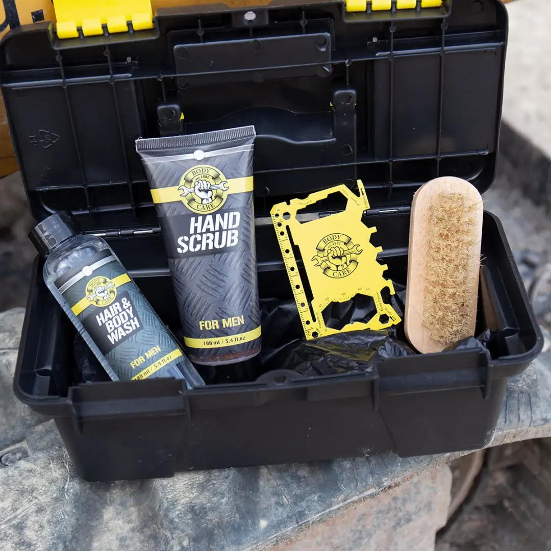 Accentra Musk Giftset Verjaardag - 200ml - Scrub/Douchegel/Badmiddel