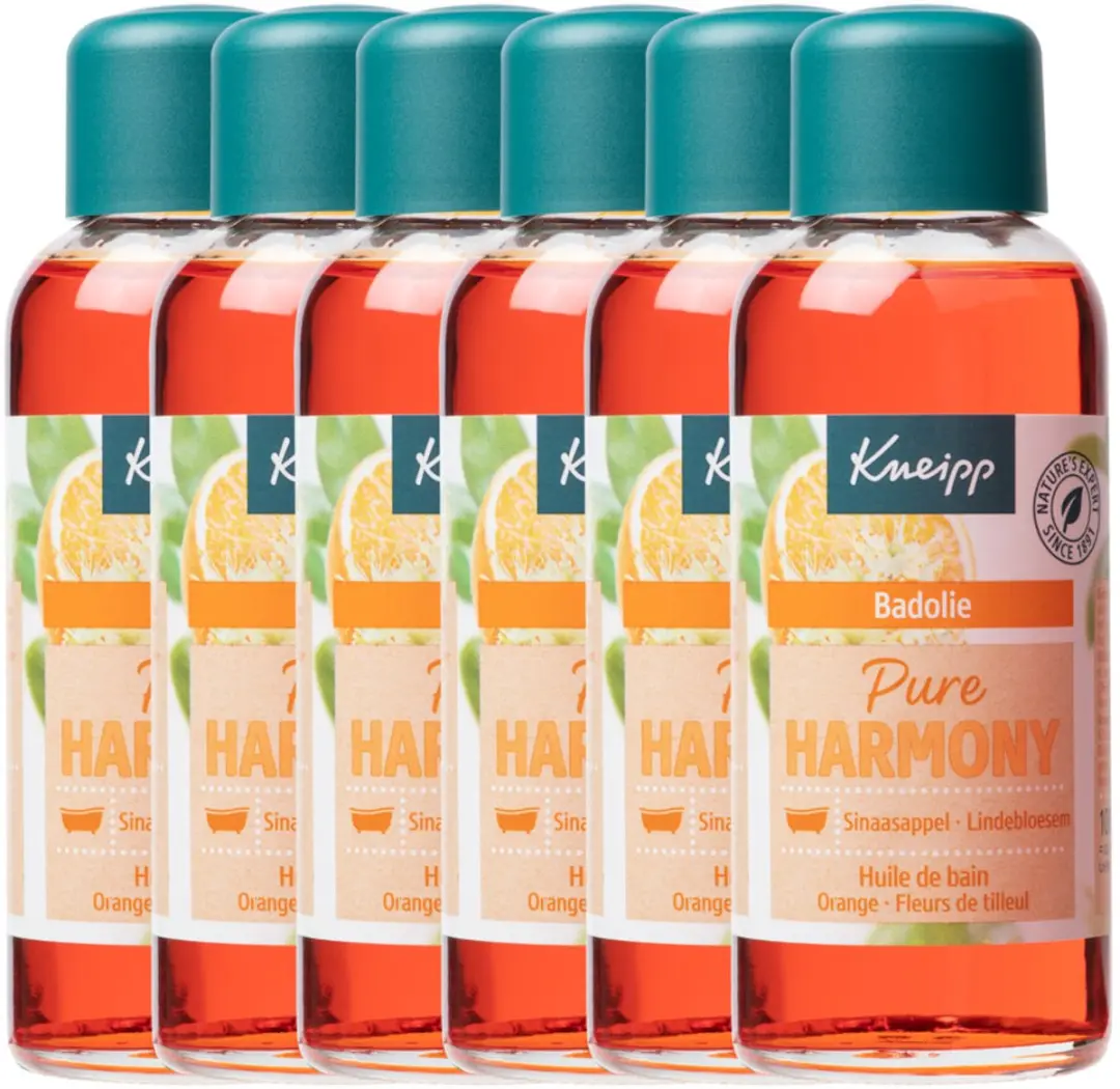 Kneipp Badolie Oranje Lindebloesem - 6x100ml
