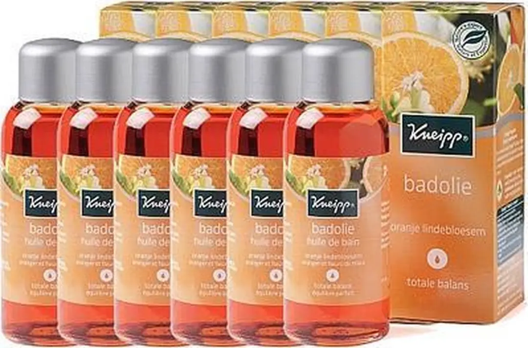 Kneipp Badolie Oranje Lindebloesem - 6x100ml