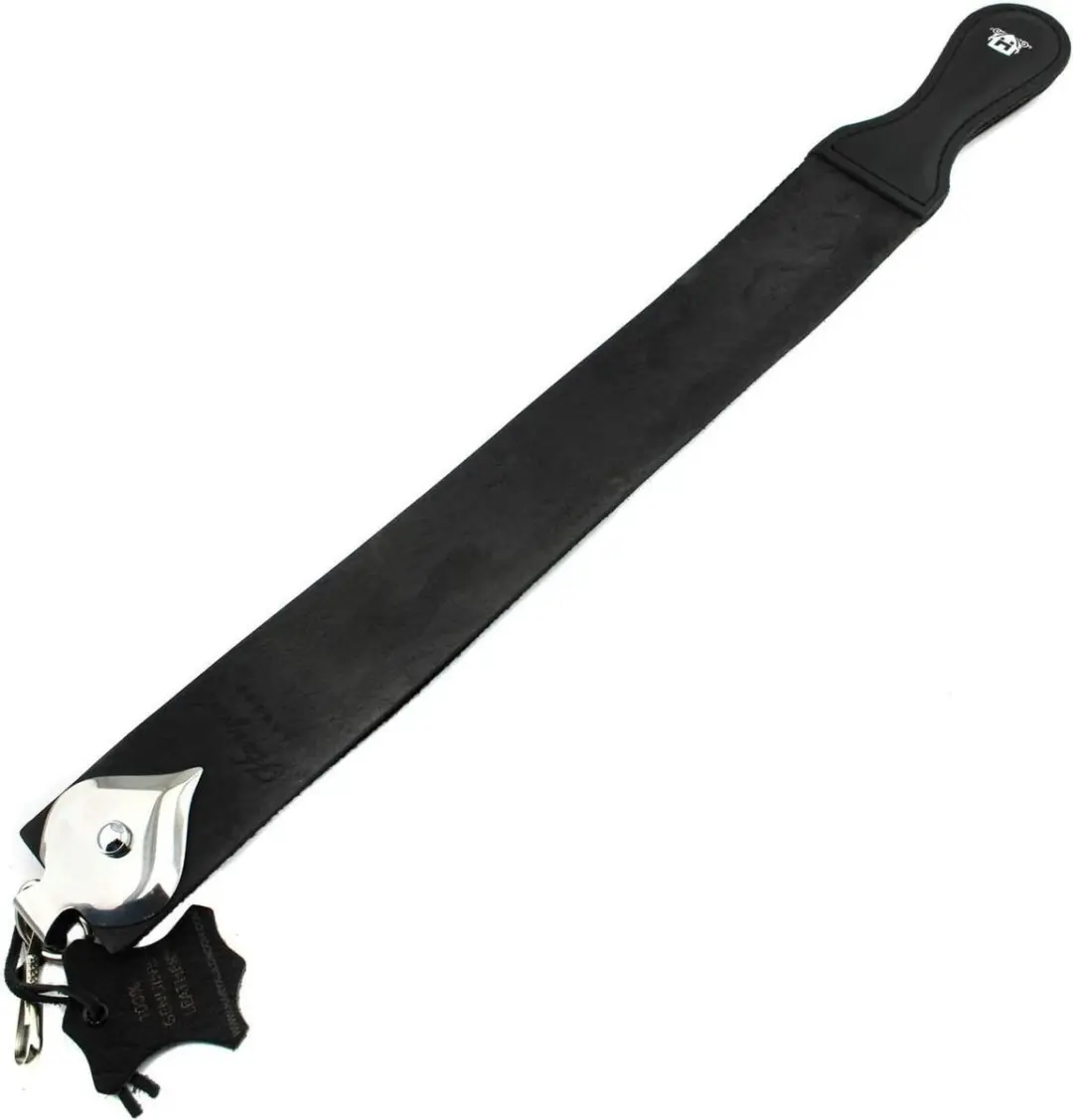Haryali London Leren Slijpriem 52cm - Recht Scheermes