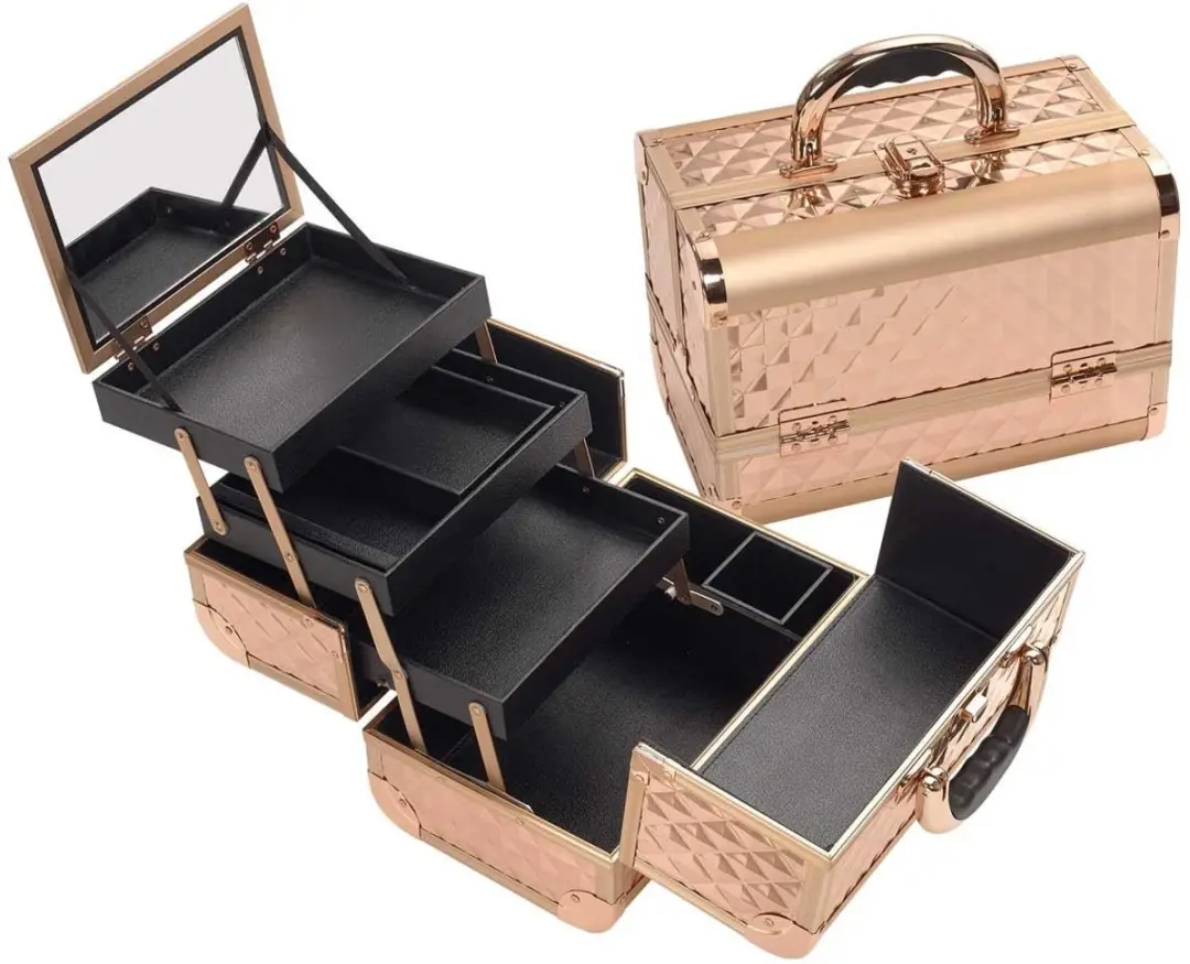 Sibel Beauty Case Rose Gold