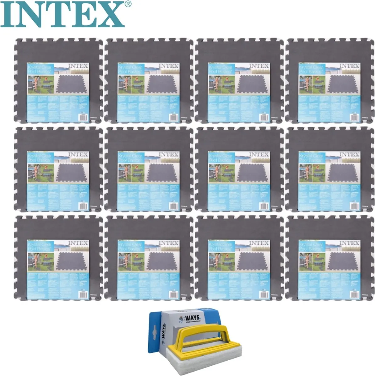 Intex Zwembadtegels 29084