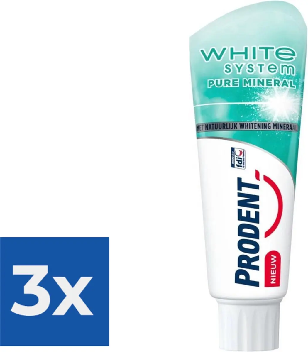 Prodent White System Pure Mineral Tandpasta