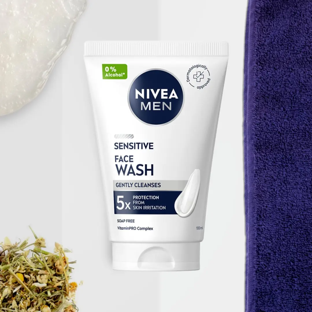 NIVEA MEN Sensitive Gezichtsreinigingsgel 100ml
