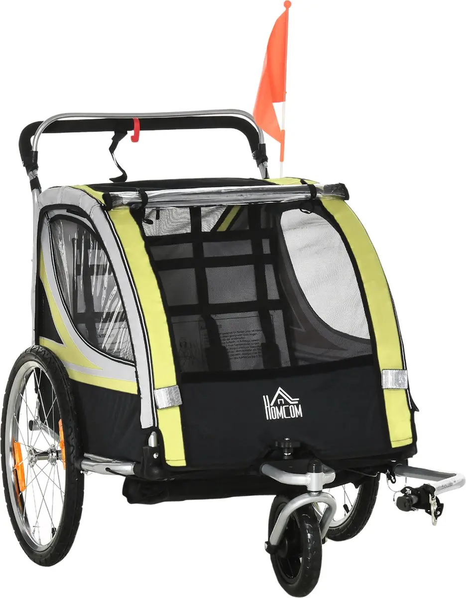 Homcom Kinderfietskar Geel