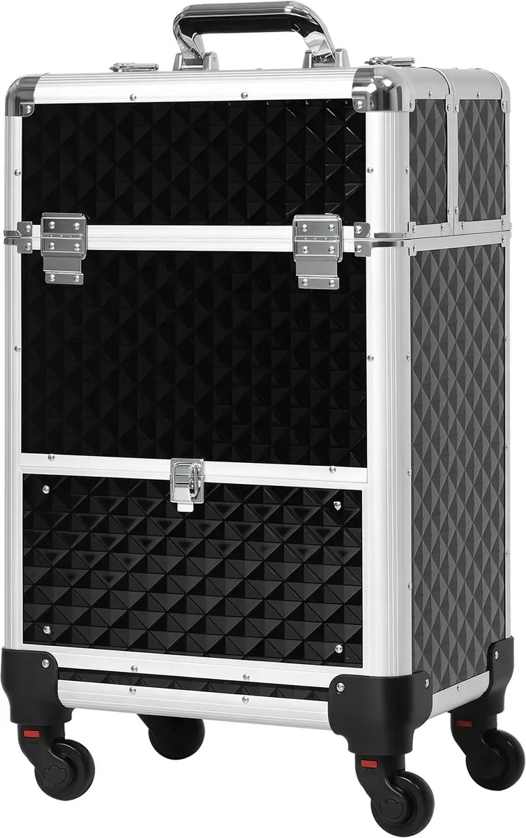 Homcom Make-up Treinkoffer 34x25x62cm