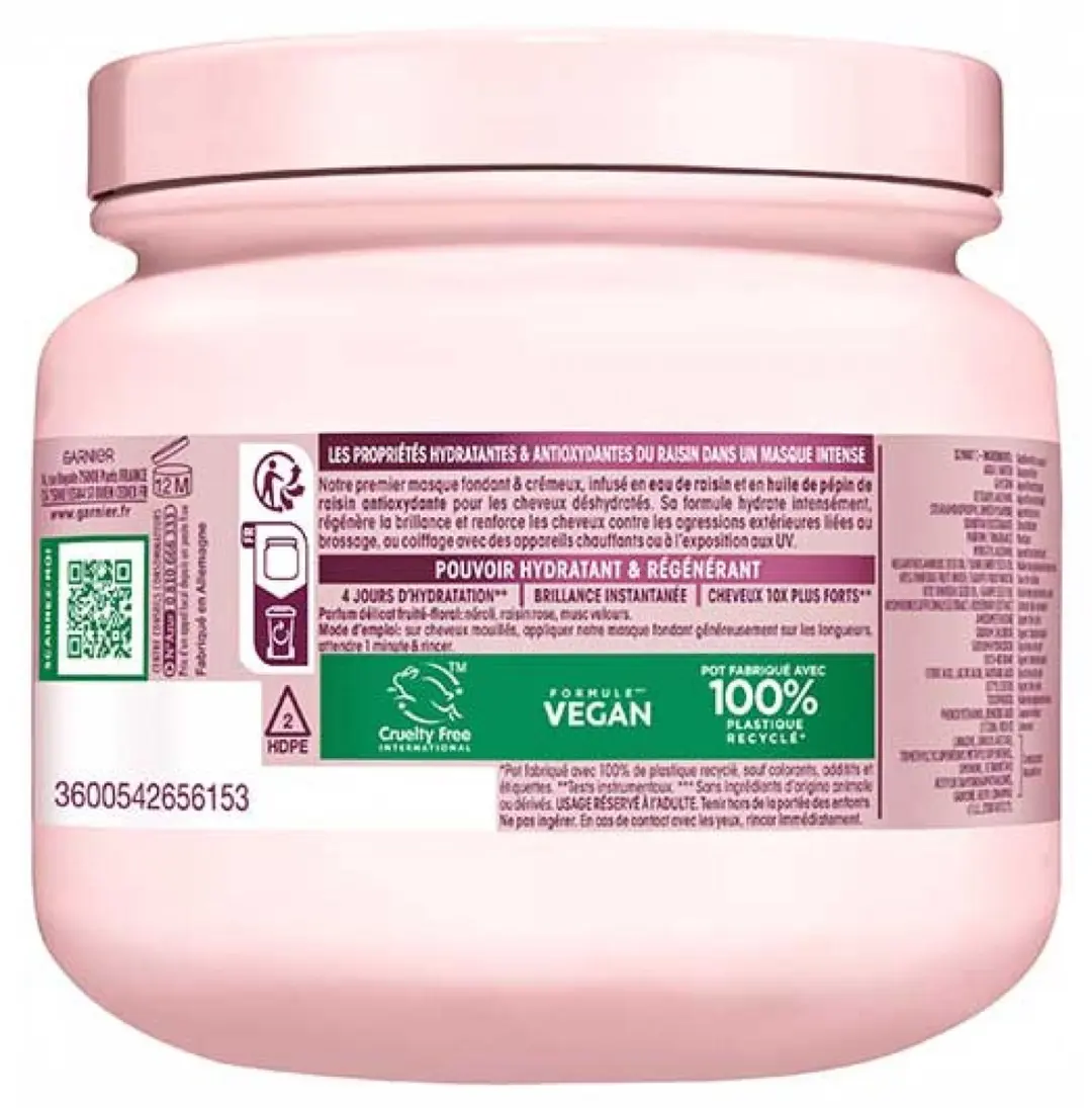 Garnier Ultra Doux Vignes Merveilleuses Masker 340ml