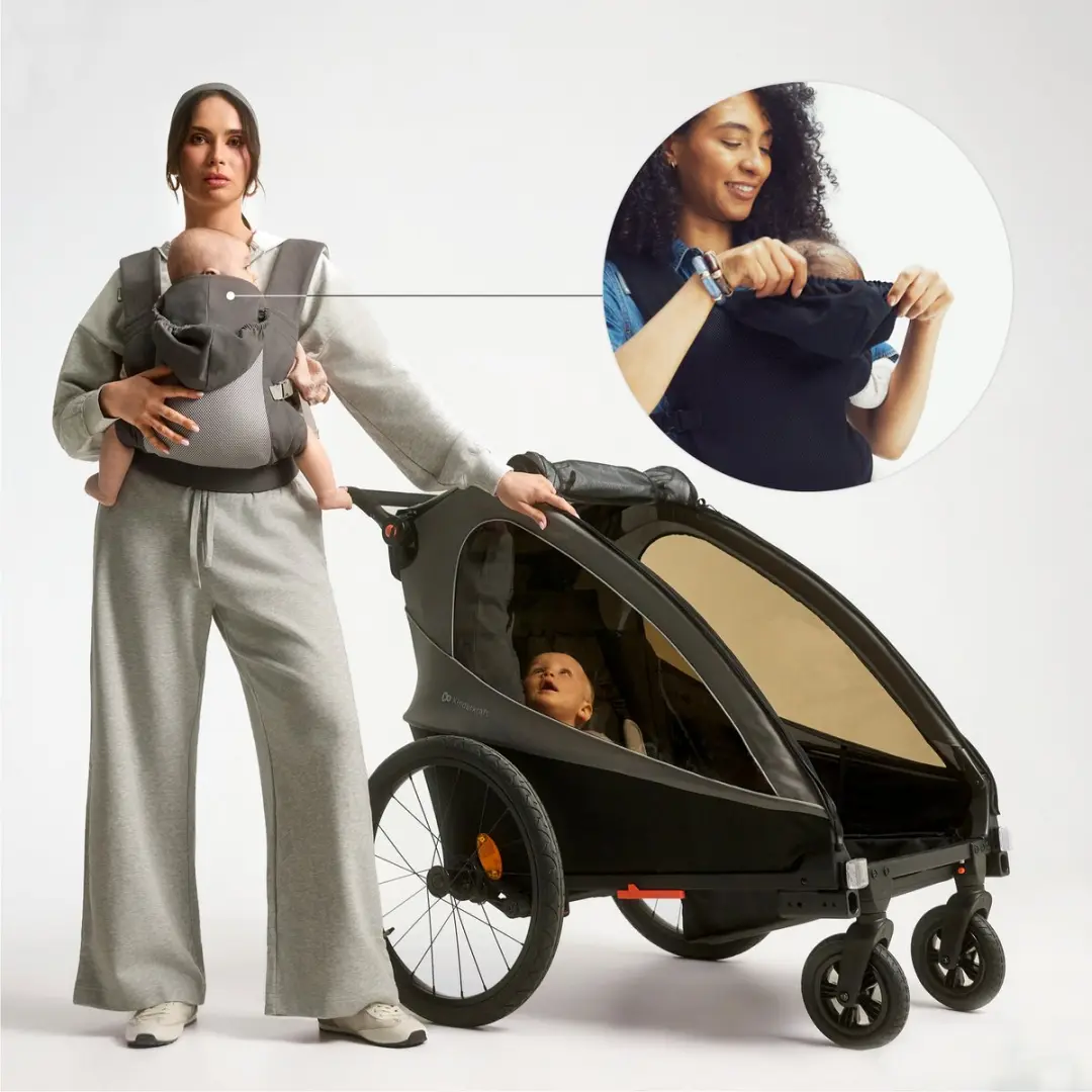 KinderKraft Carrybee Draagzak - Beige
