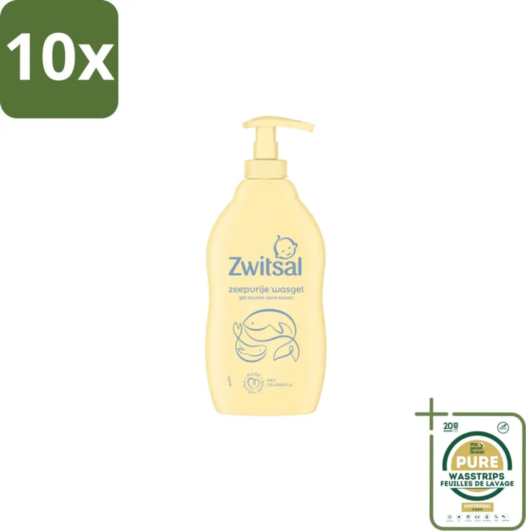 Zwitsal Zeepvrije Wasgel 400ml