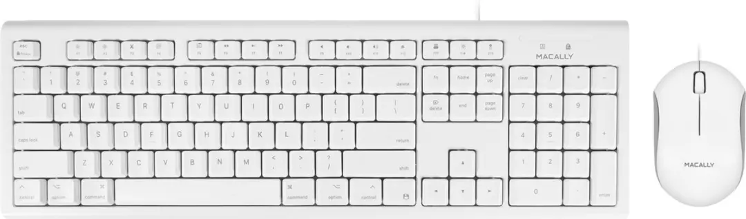 Macally QKEYCOMBO Toetsenbord en Muis