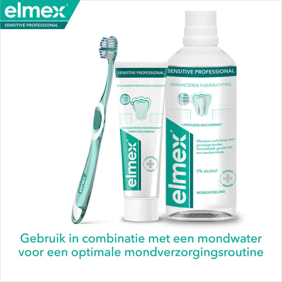 Elmex Sensitive Professional Tandspoeling 900ml - 3 Stuks