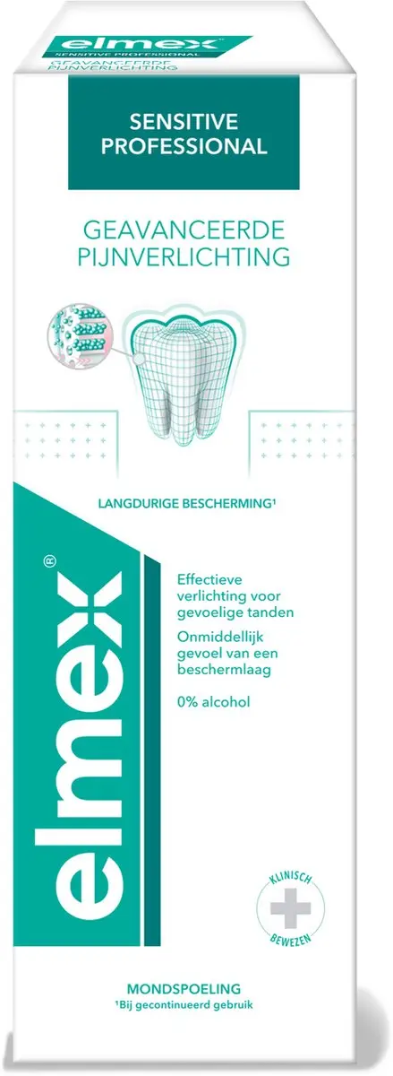 Elmex Sensitive Professional Tandspoeling 900ml - 3 Stuks - afbeelding 6 van 6