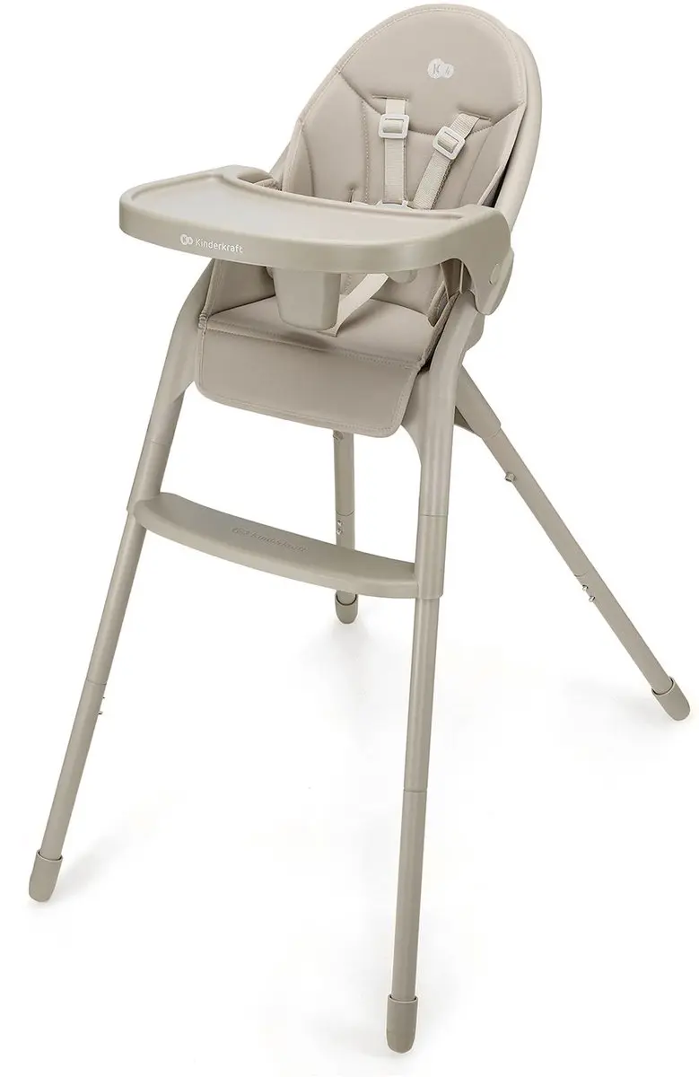 KinderKraft DINNLY Kinderstoel Inklapbaar Beige