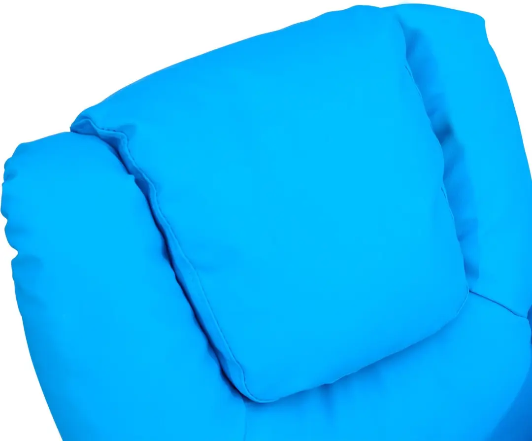 Homcom Kinderfauteuil Blauw - Verstelbare Rugleuning