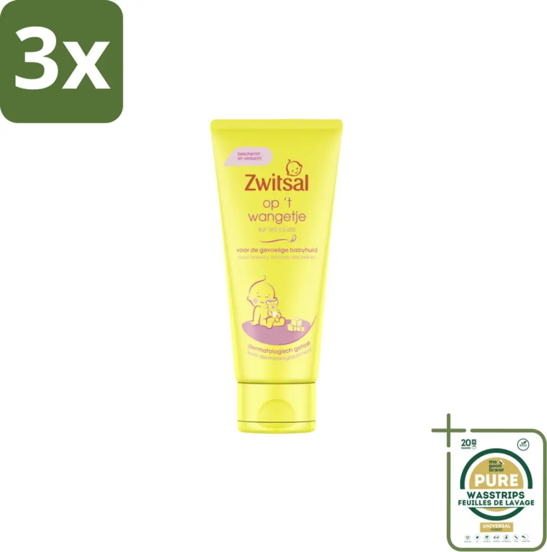 Zwitsal Gezichtscrème Op 't Wangetje 100ml