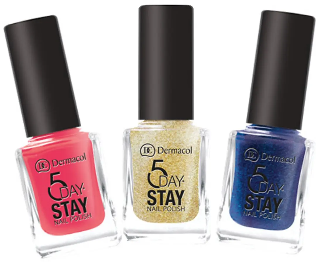 Dermacol 5 Day Stay Nagellak - Roze 11ml
