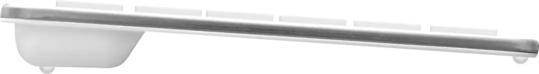 Macally BTWKEYMB Draadloos Toetsenbord - Wit/Zilverkleurig
