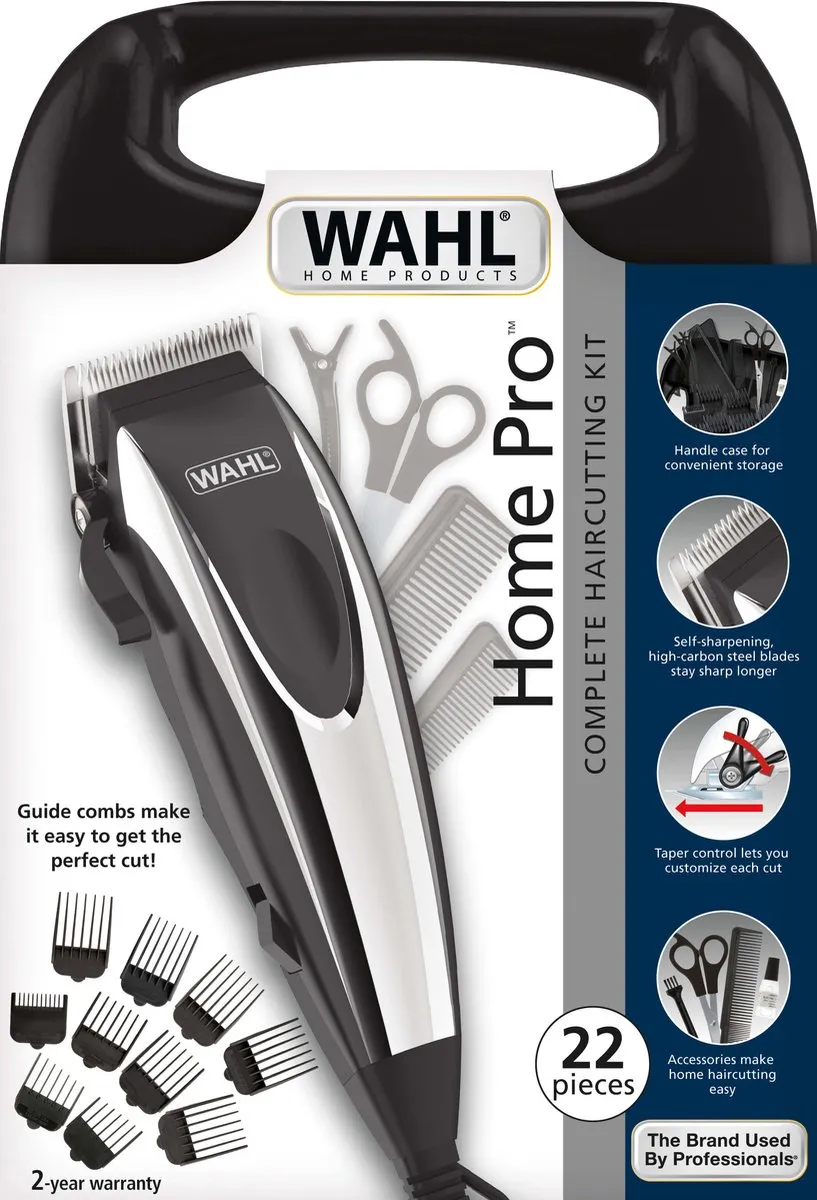 Wahl HomePro Clipper Tondeuse Lithium Ion Color Edition - Grijs