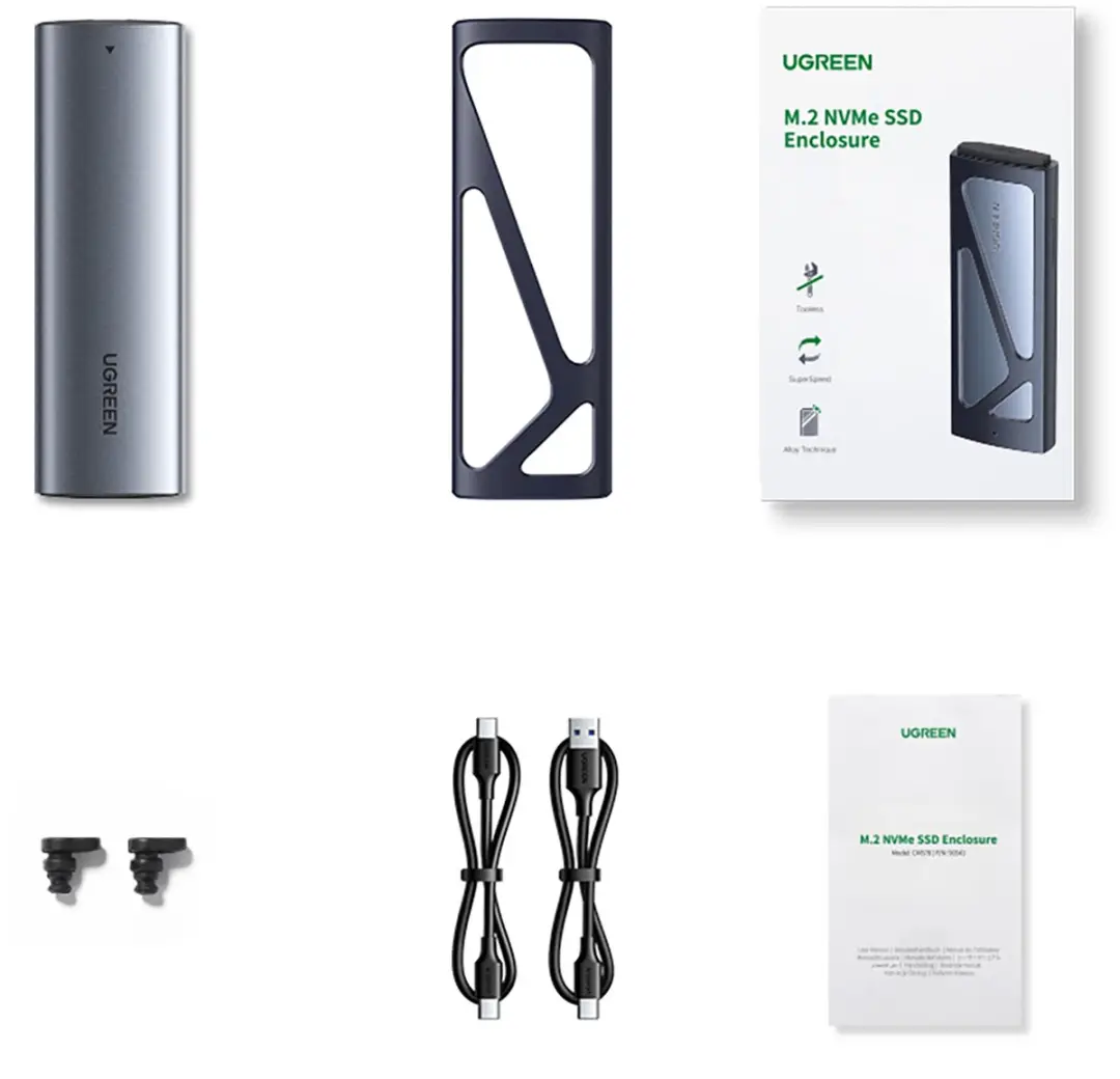 Ugreen CM578 Netwerkaccessoire 10Gbps - Zwart
