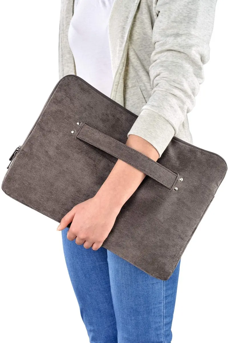 Hama Cali Laptophoes 14" - Grijs - 2 Vakken