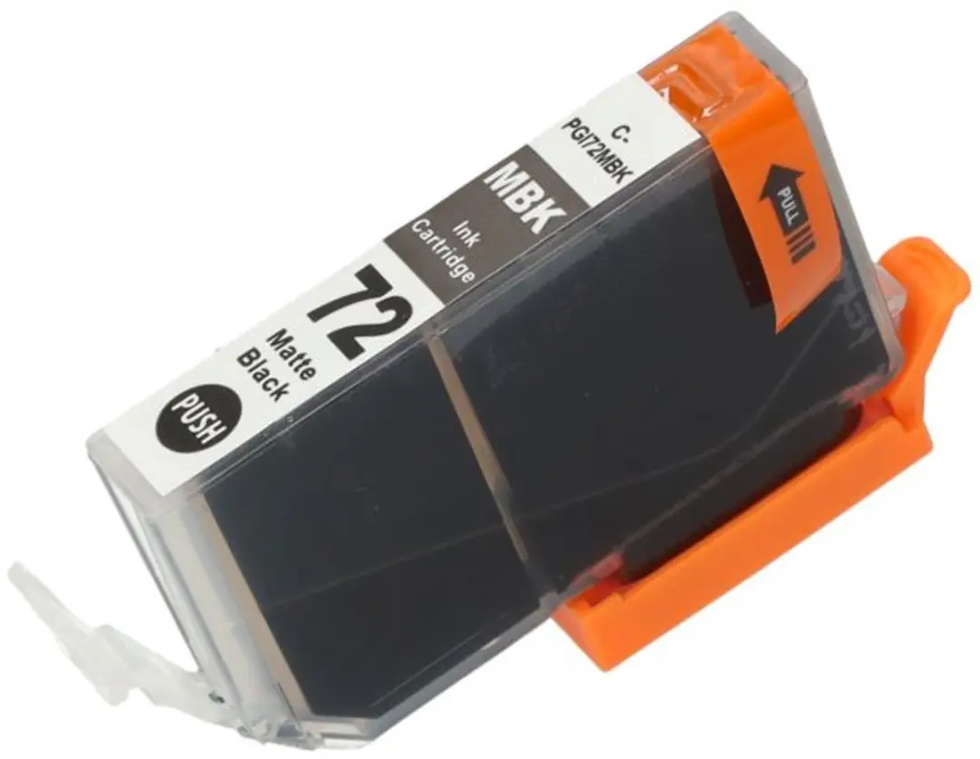 PrintAbout PGI-72MBK Inktcartridge Mat-zwart - 15ml - o.a. Canon PIXMA