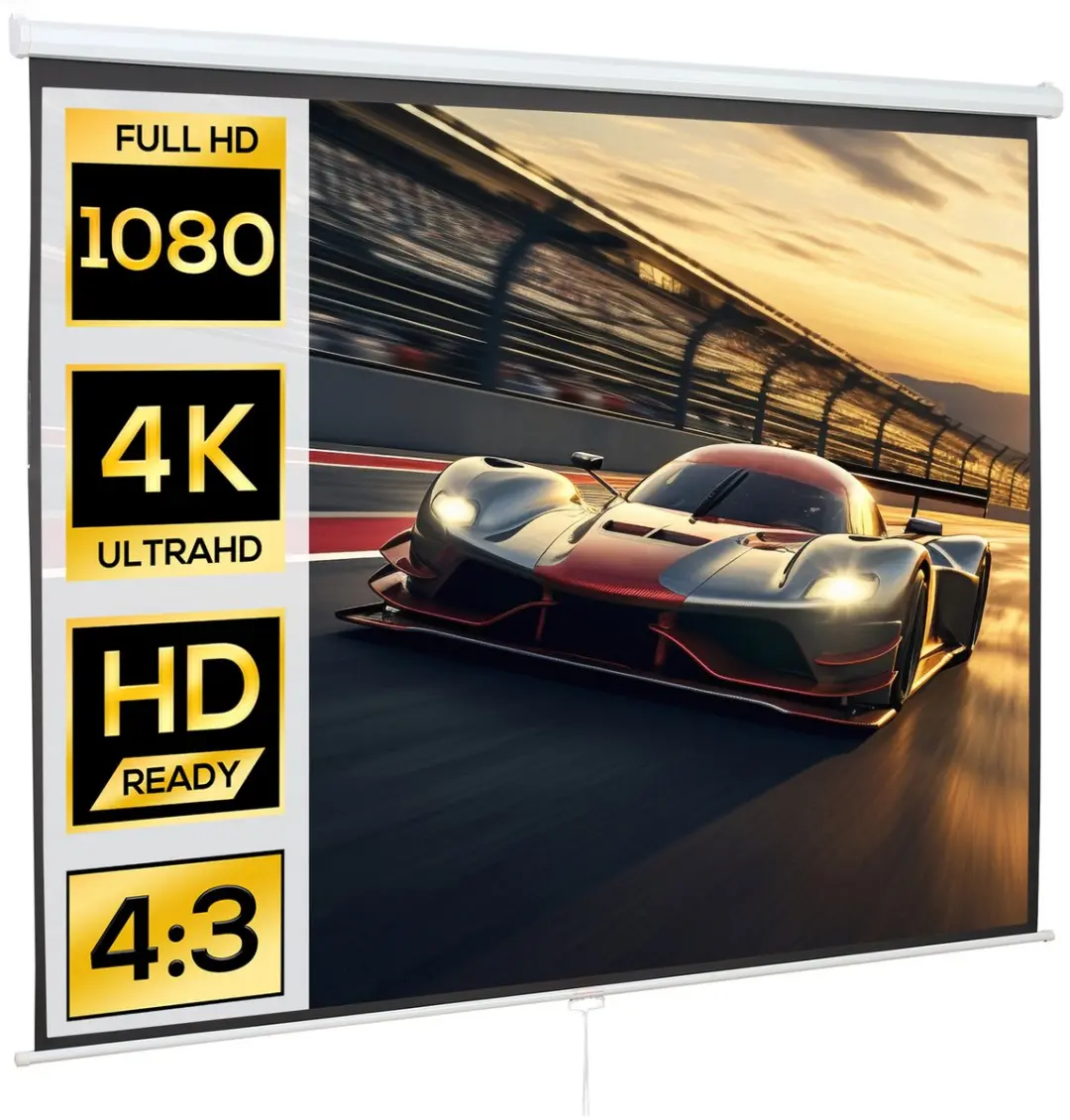 Homcom Projection Screen 244x183cm