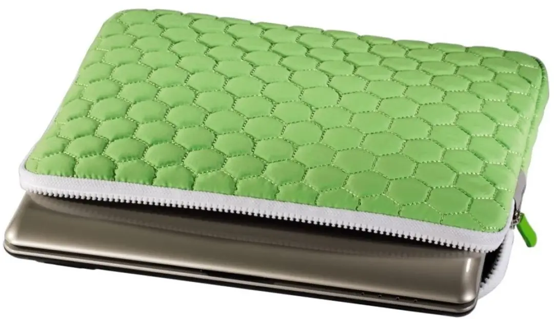 Hama Notebook Cover Hexagon 11.6 13 inch - Groen