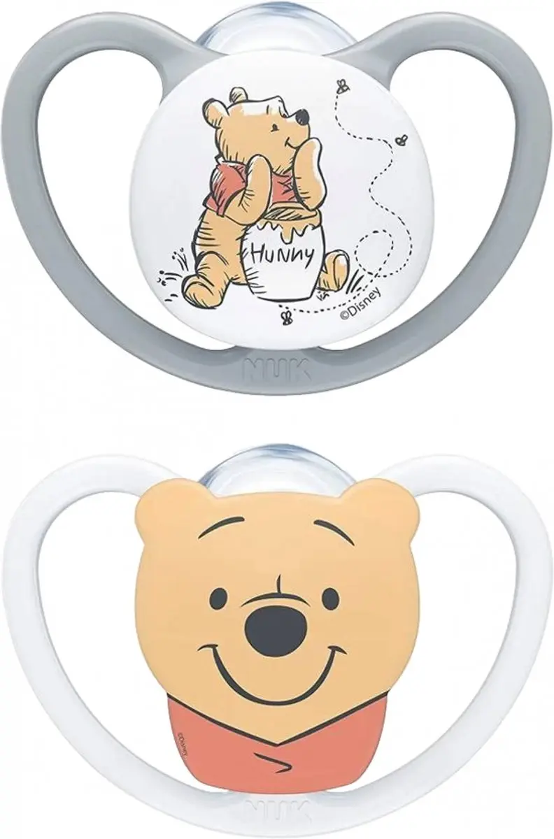 NUK Space Disney Baby Siliconen Fopspenen 0-6 Maanden
