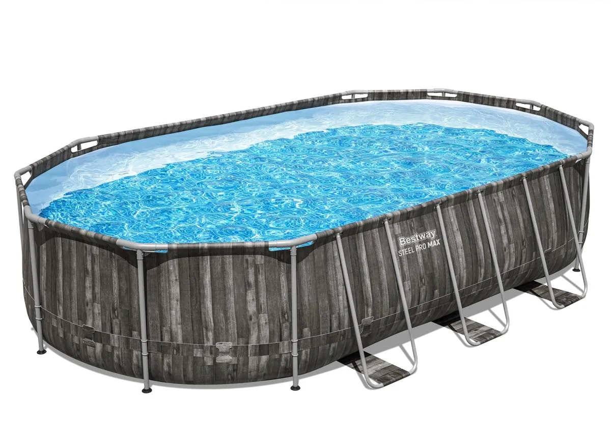 Bestway Power Steel Opzetzwembad 610x366x122cm