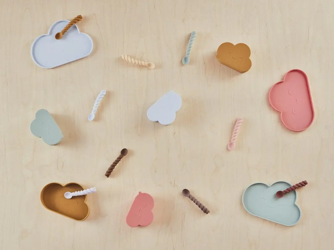 OYOY Chloe Cloud Snack Bowl - Bruin
